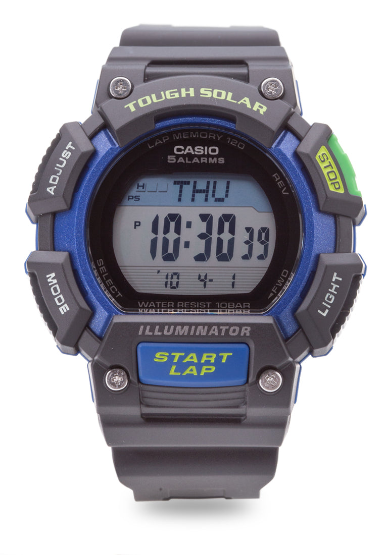 Casio STL-S110H-1B Solar Digital Rubber Strap Watch For Men-Watch Portal Philippines