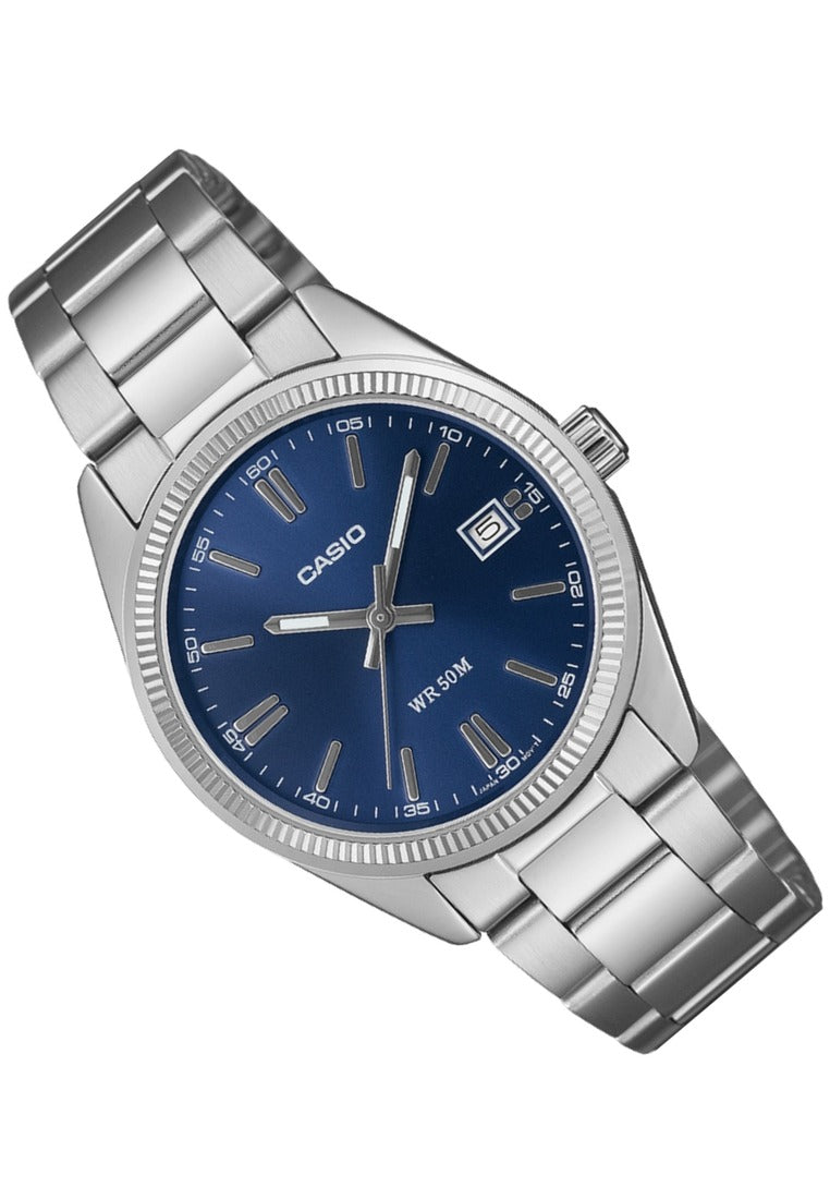 Casio UTP-1302PD-2A1VDF Stainless Steel Strap Analog Watch-Watch Portal Philippines