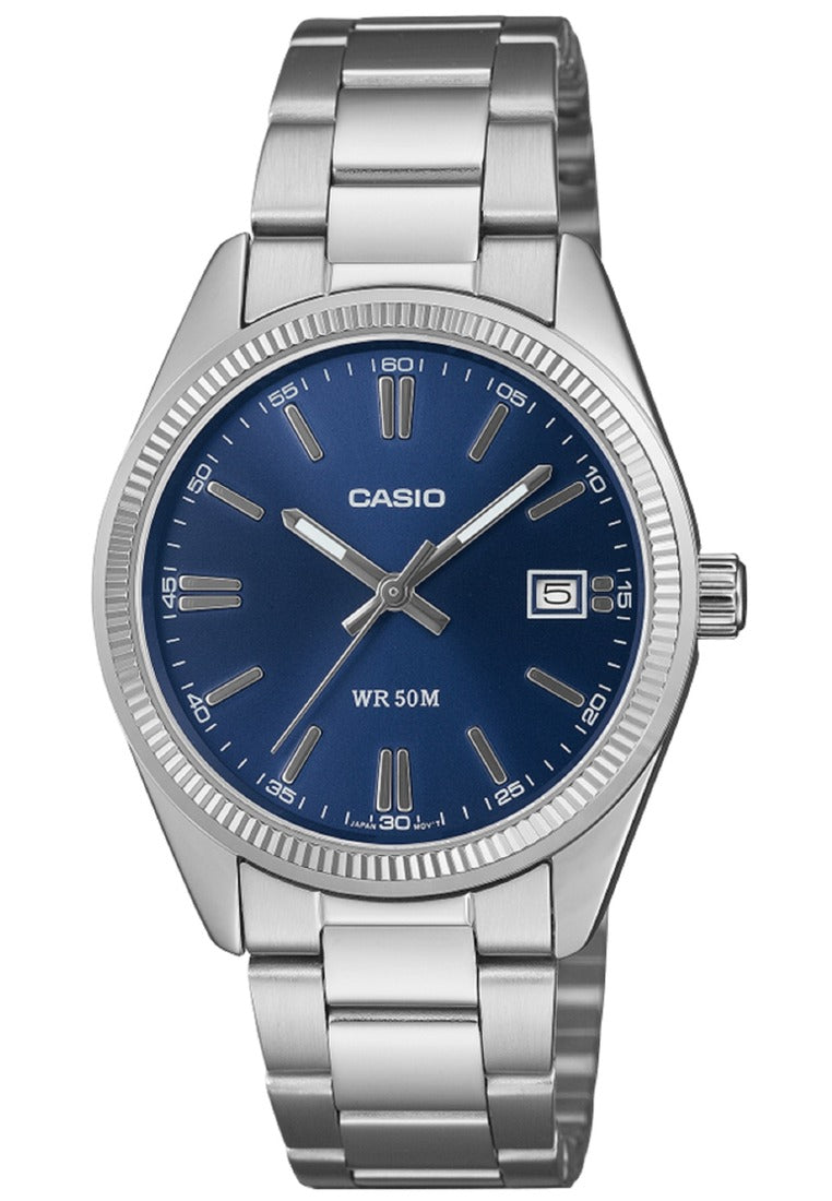 Casio UTP-1302PD-2A1VDF Stainless Steel Strap Analog Watch-Watch Portal Philippines