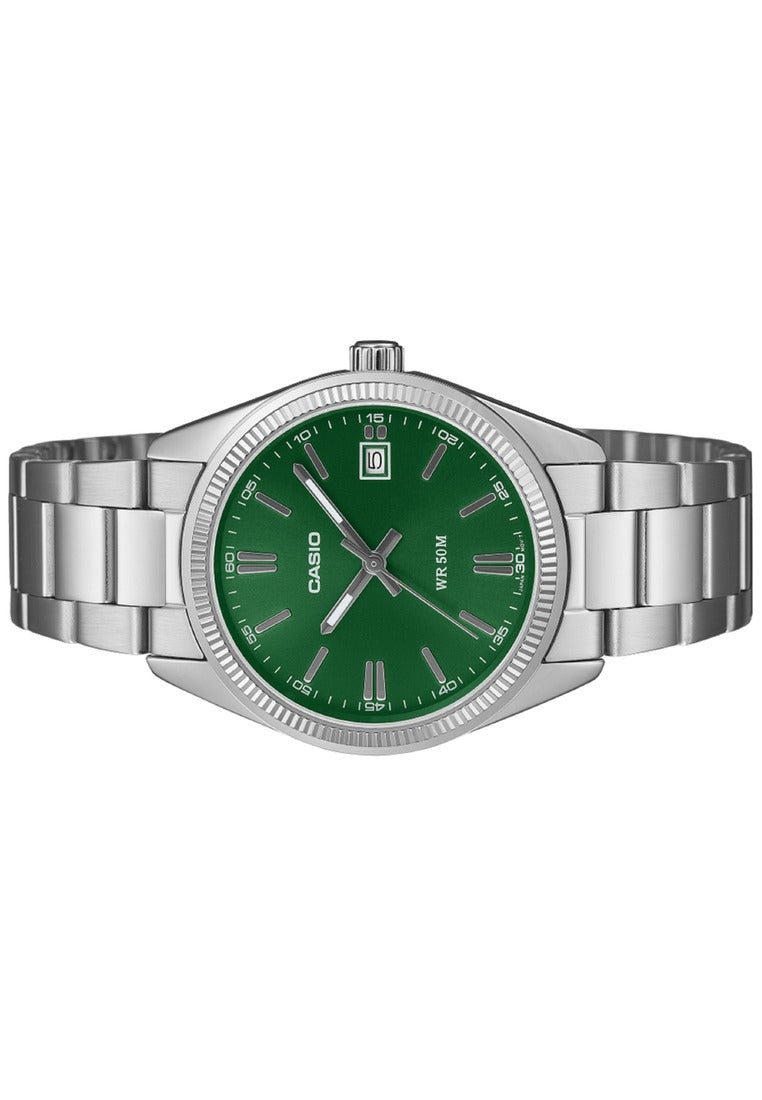 Casio UTP-1302PD-3A1VDF Stainless Steel Strap Analog Watch-Watch Portal Philippines