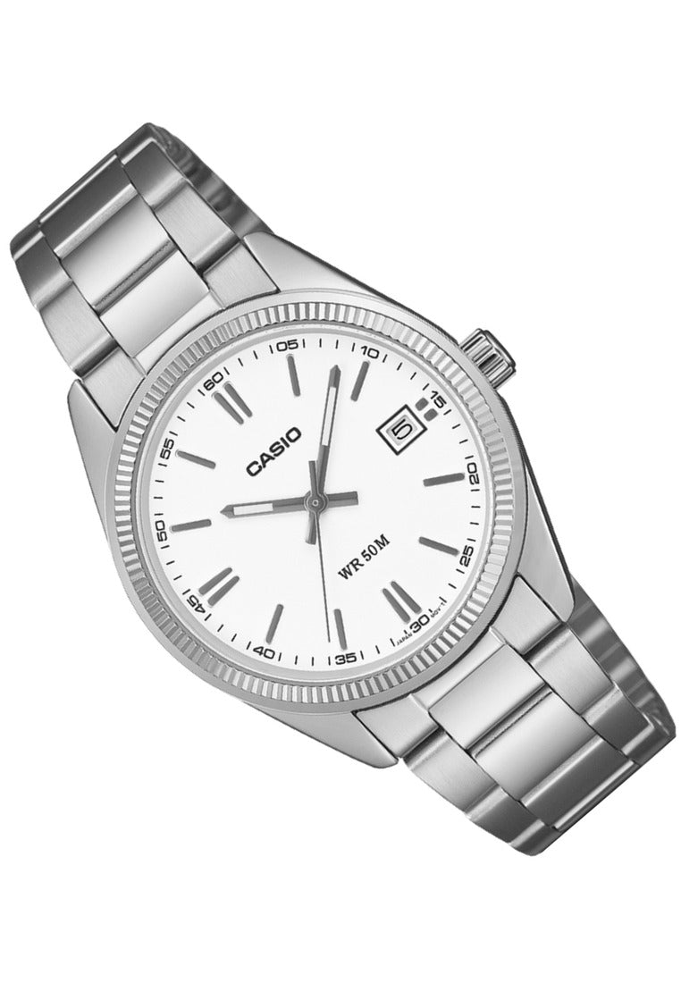 Casio UTP-1302PD-7AVDF Stainless Steel Strap Analog Watch-Watch Portal Philippines