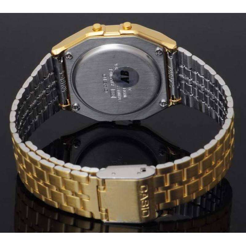 Casio Vintage A159WGEA-1D Gold Plated Watch for Men and Women-Watch Portal Philippines