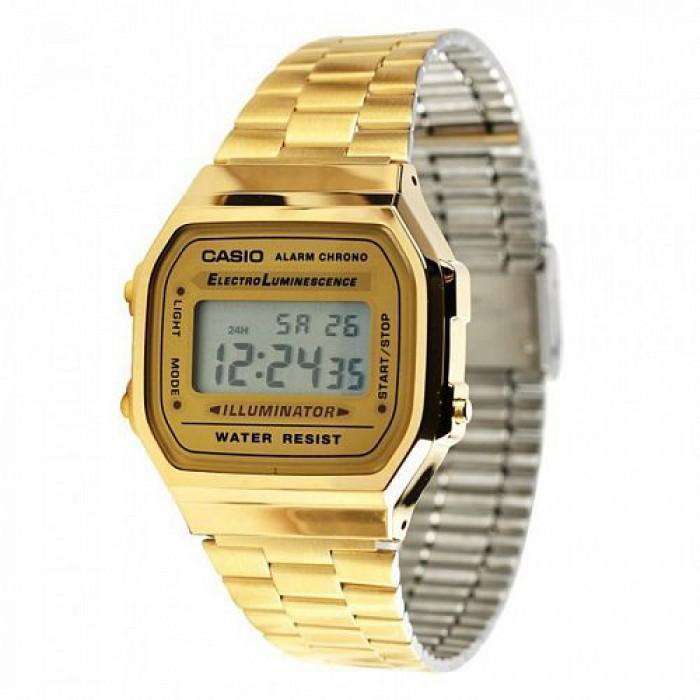 Casio Vintage A168WG-9WDF Gold Plated Watch For Women and Men-Watch Portal Philippines