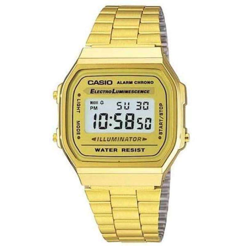 Casio Vintage A168WG-9WDF Gold Plated Watch For Women and