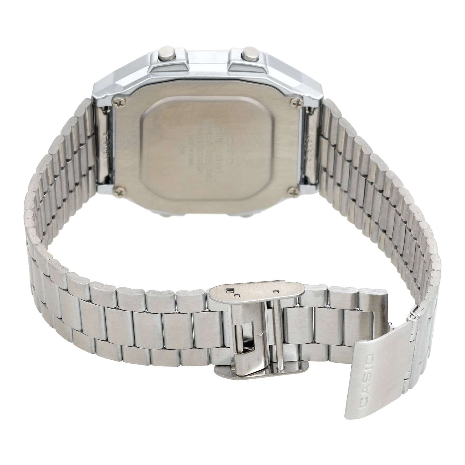 Casio Vintage A178WA-1A Silver Stainless Steel Watch Unisex-Watch Portal Philippines