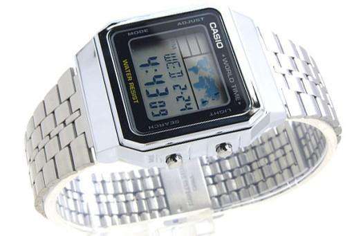 Casio Vintage A500WA-1D Silver Stainless Watch Unisex-Watch Portal Philippines