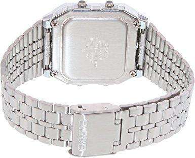 Casio Vintage A500WA-1D Silver Stainless Watch Unisex-Watch Portal Philippines