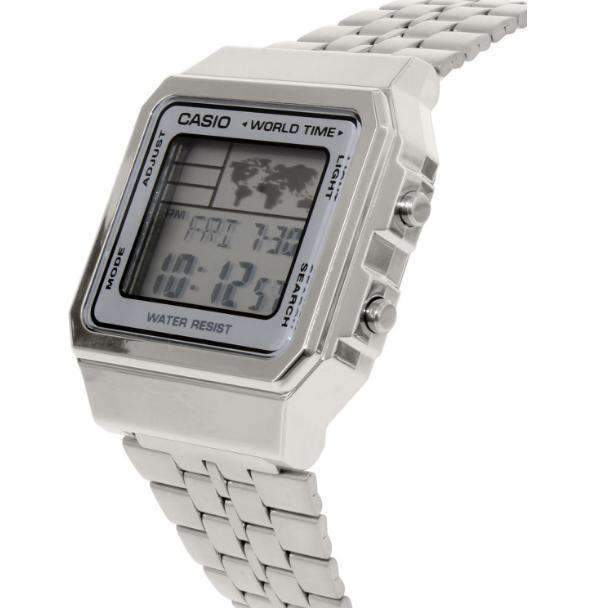 Casio Vintage A500WA-7D Silver Stainless Watch Unisex-Watch Portal Philippines