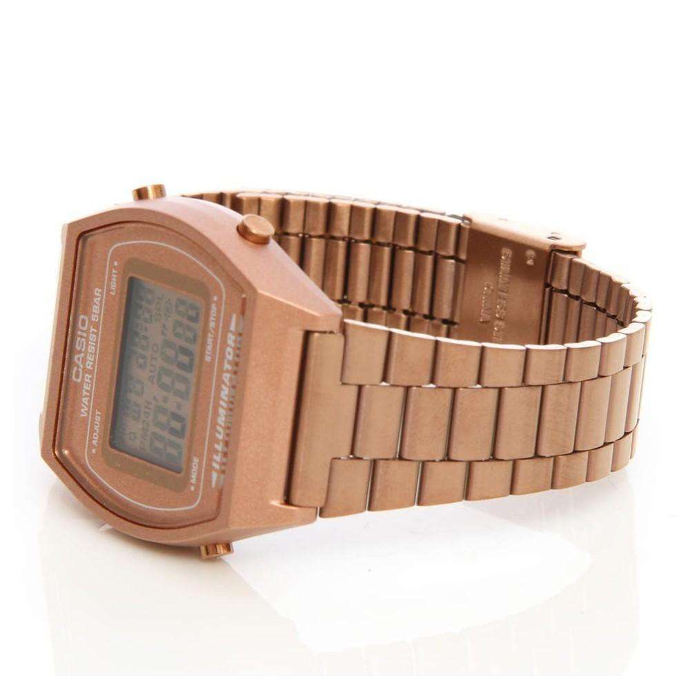 Casio Vintage B640WC-5A Rose Gold Watch for Men and Women-Watch Portal Philippines