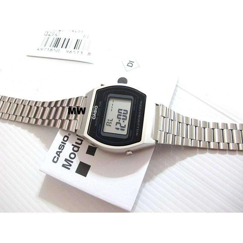 Casio Vintage B640WD-1A Silver Stainless Watch for Men and Women-Watch Portal Philippines
