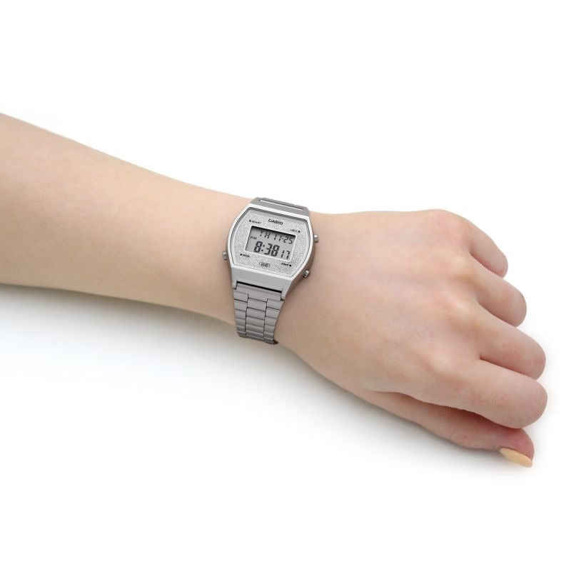 Casio Vintage B640WDG-7 Silver Stainless Strap Watch for Men and Women-Watch Portal Philippines