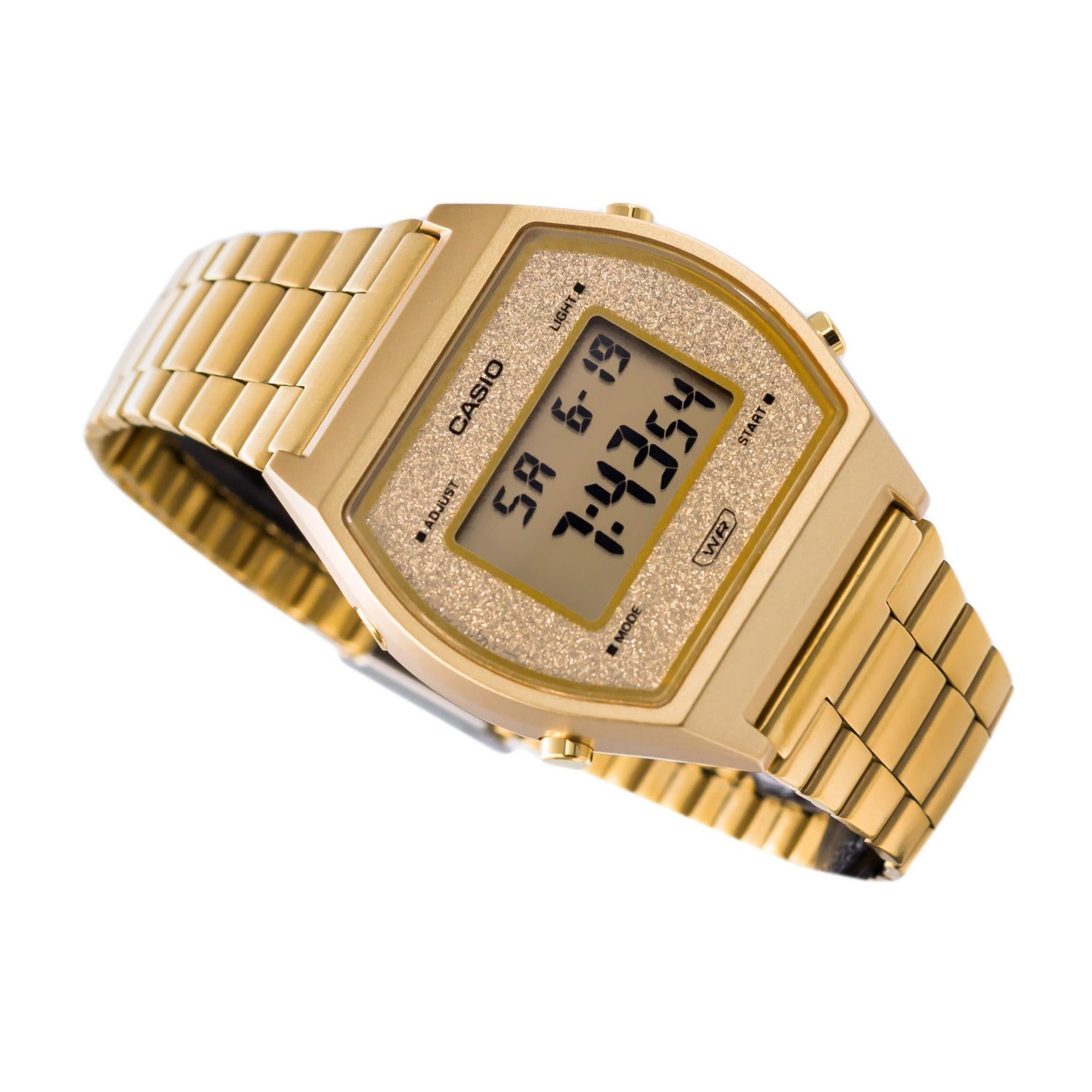 Casio Vintage B640WGG-9 Gold Stainless Strap Watch for Men and Women-Watch Portal Philippines