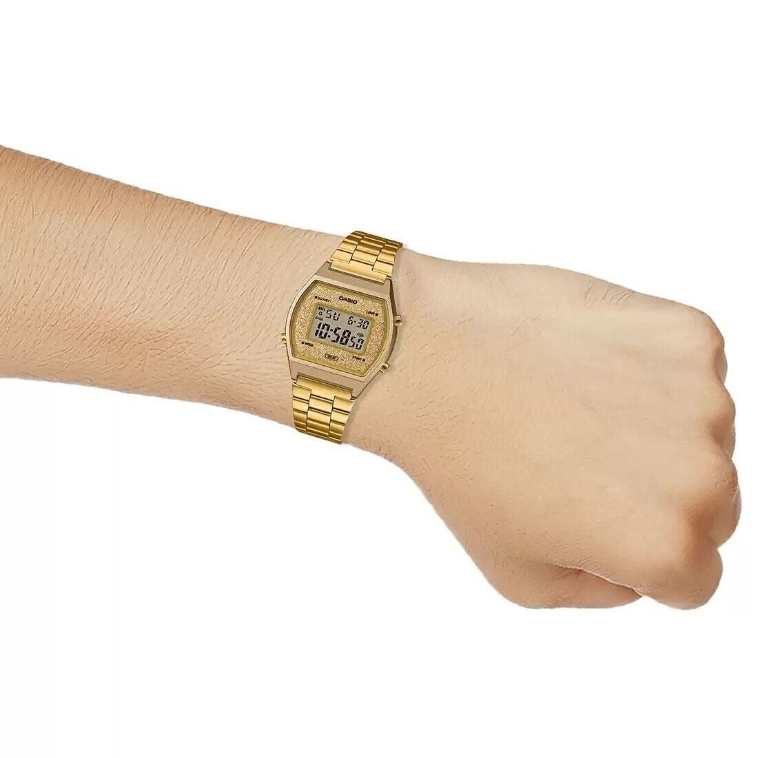 Casio Vintage B640WGG-9 Gold Stainless Strap Watch for Men and Women-Watch Portal Philippines