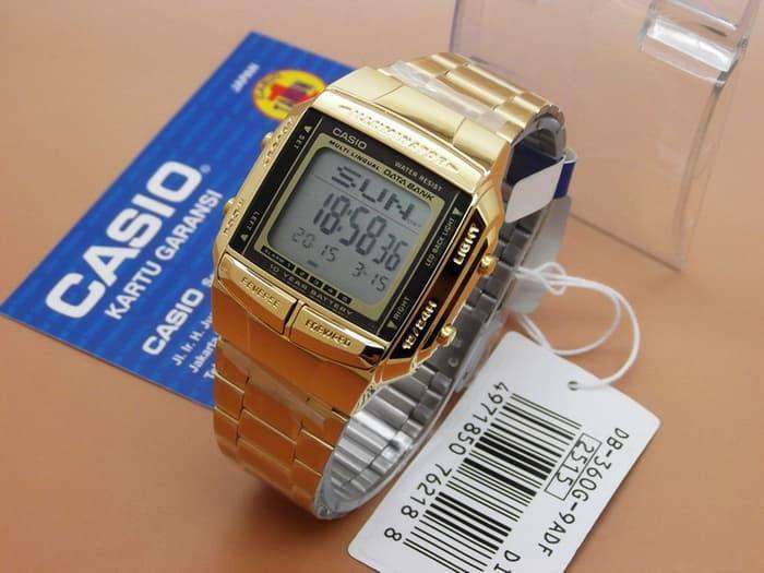 Casio Vintage DB-360G-9A Gold Plated Watch For Men and Women-Watch Portal Philippines