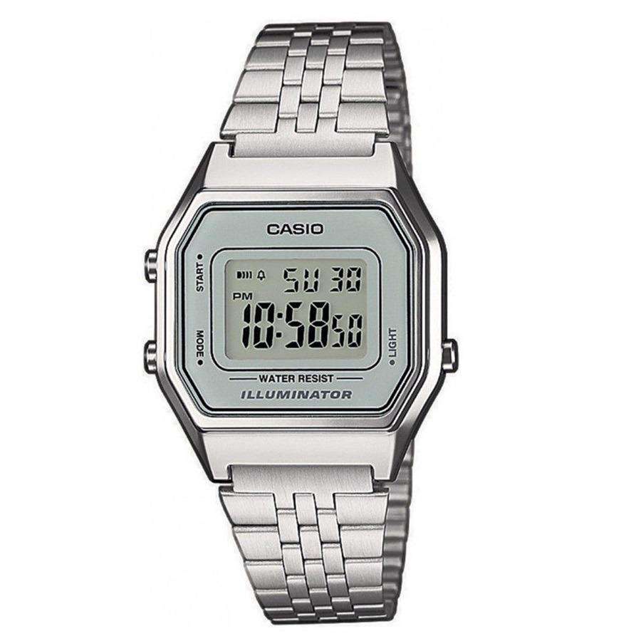 Casio Vintage LA680WA-7DF Silver Stainless Watch for Women-Watch Portal Philippines