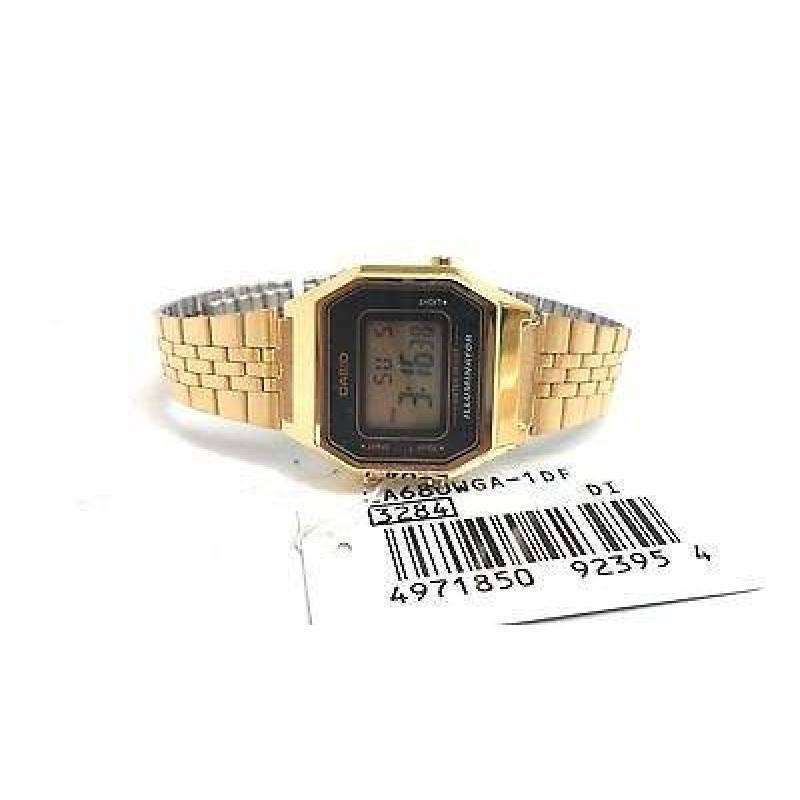 Casio Vintage LA680WGA-1D Gold Plated Watch For Women-Watch Portal Philippines