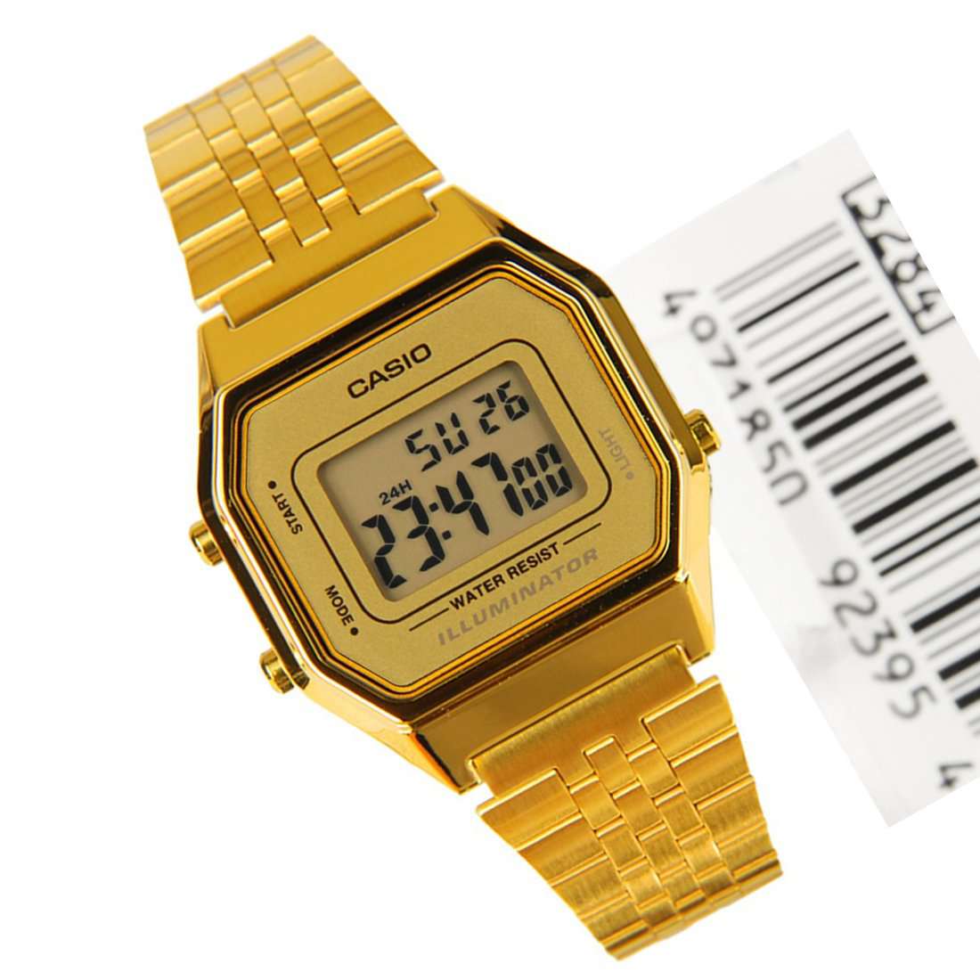 Casio Vintage LA680WGA-9D Gold Plated Watch for Women-Watch Portal Philippines