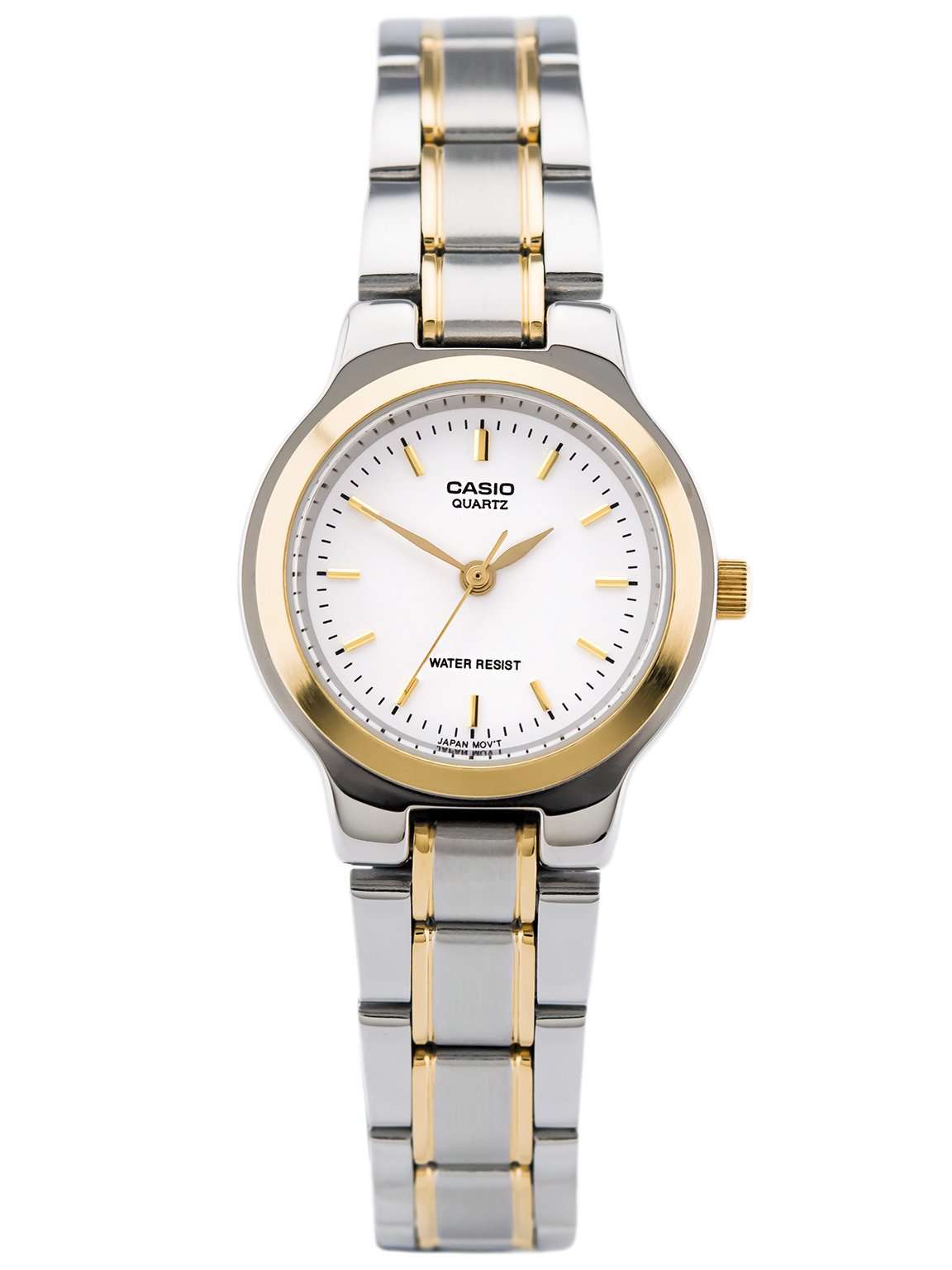 Casio Vintage LTP-1131G-7ARD Silver & Gold Stainless Watch for Women-Watch Portal Philippines