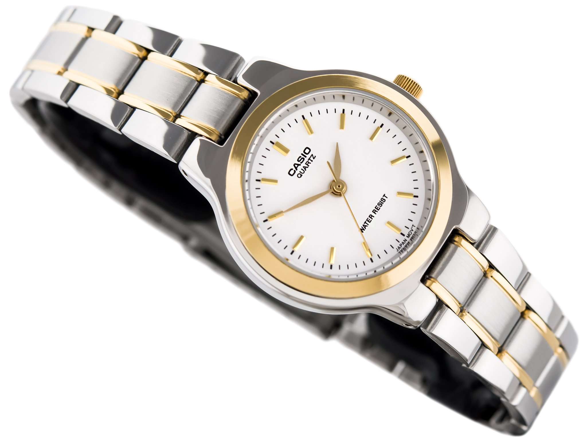 Casio Vintage LTP-1131G-7ARD Silver & Gold Stainless Watch for Women-Watch Portal Philippines