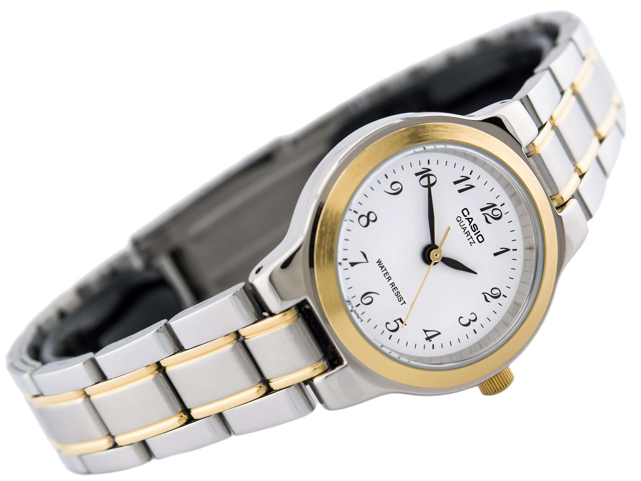 Casio Vintage LTP-1131G-7BRDF Silver & Gold Stainless Watch for Women-Watch Portal Philippines
