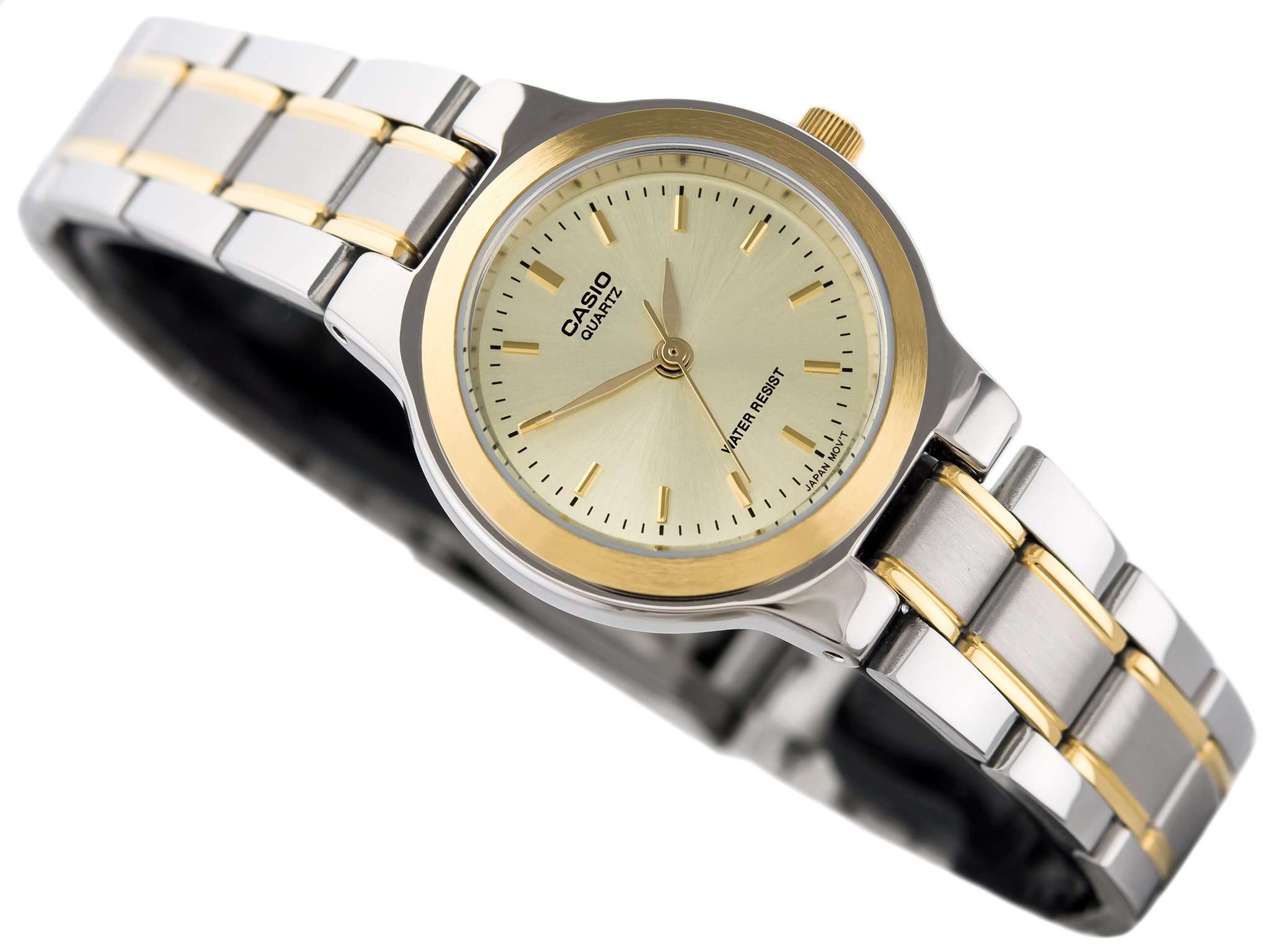 Casio Vintage LTP-1131G-9A Silver & Gold Stainless Steel Strap Watch for Women-Watch Portal Philippines