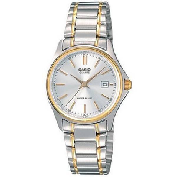 Casio Vintage LTP-1183G-7A Silver/Gold Plated Watch for Women-Watch Portal Philippines