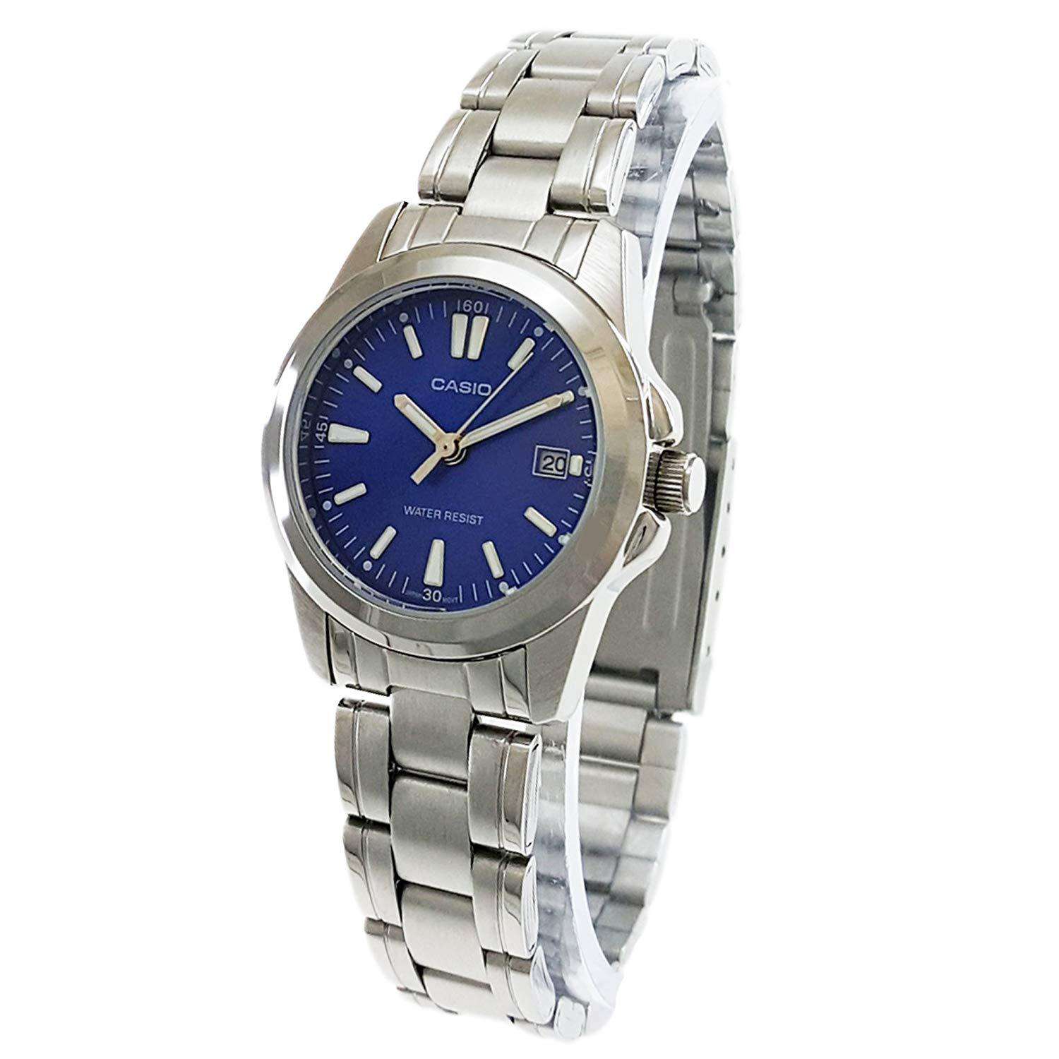 Casio Vintage LTP-1215A-2A2 Silver Watch for Women-Watch Portal Philippines