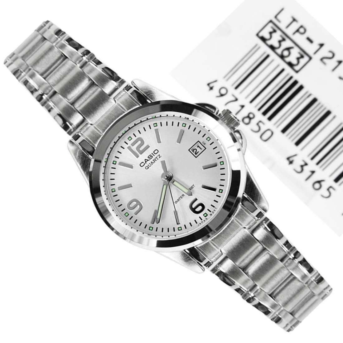 Casio Vintage LTP-1215A-7A Silver Watch for Women-Watch Portal Philippines