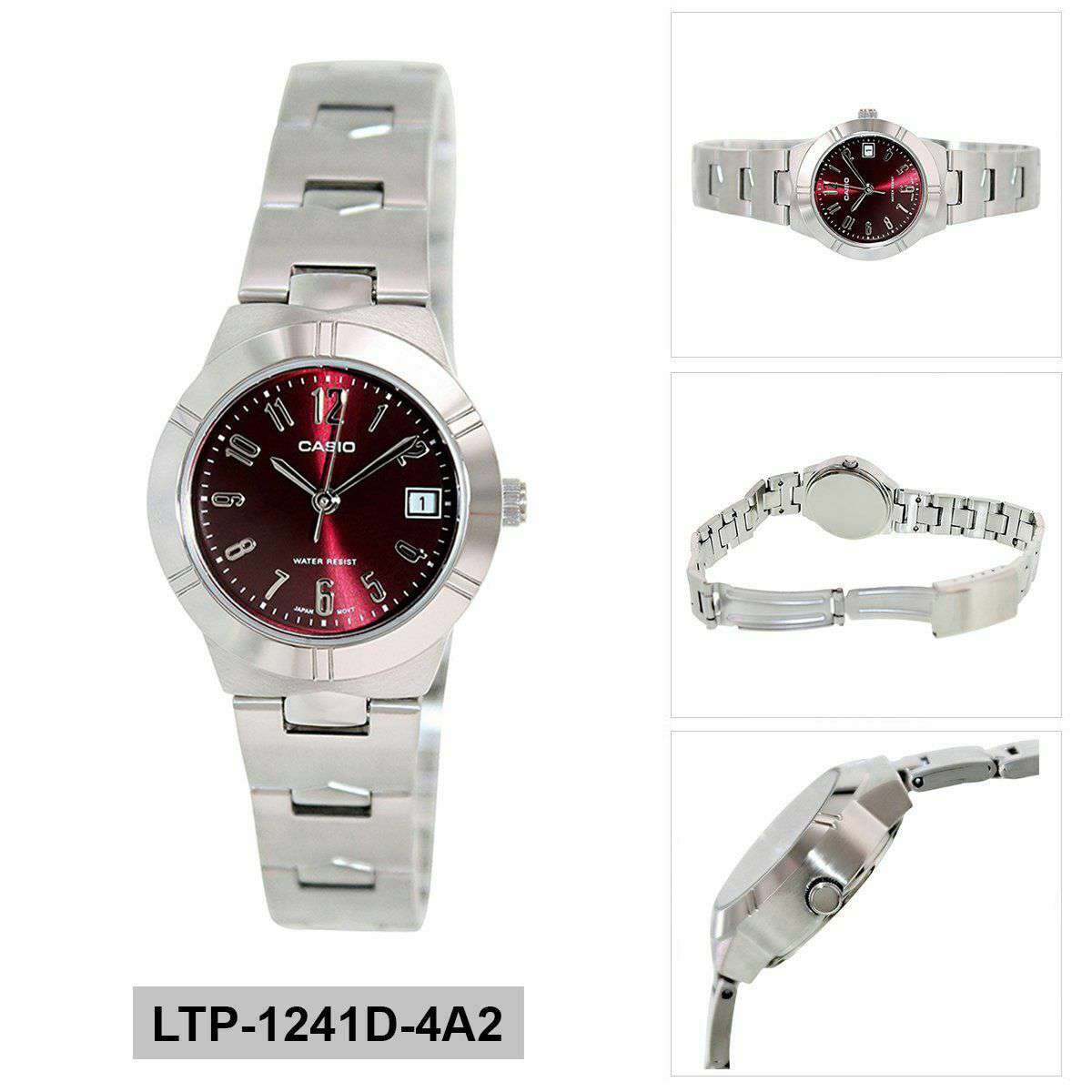 Casio Vintage LTP-1241D-4A2DF Silver Watch for Women-Watch Portal Philippines