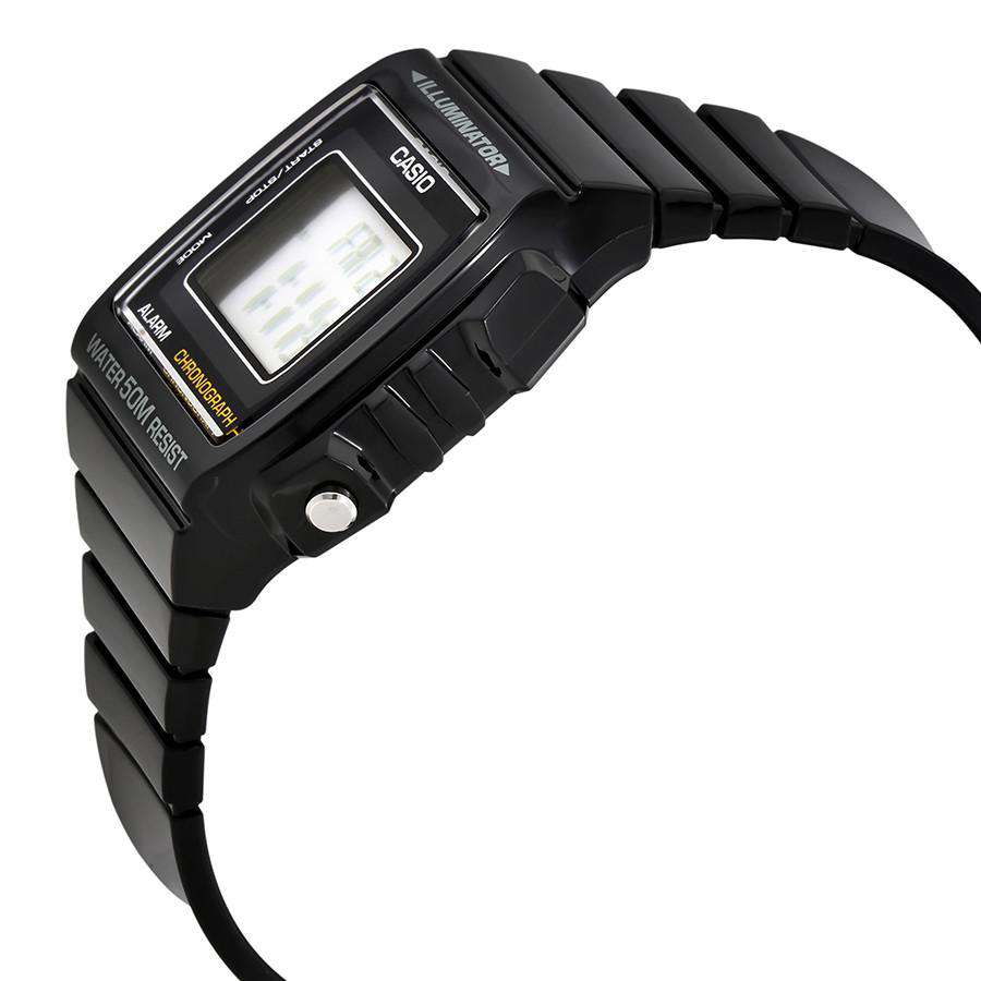 Casio W-215H-1A Black Resin Watch for Men and Women-Watch Portal Philippines