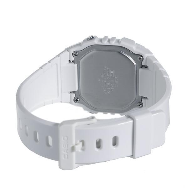 Casio W-215H-7A2 White Resin Strap Watch for Men and Women-Watch Portal Philippines