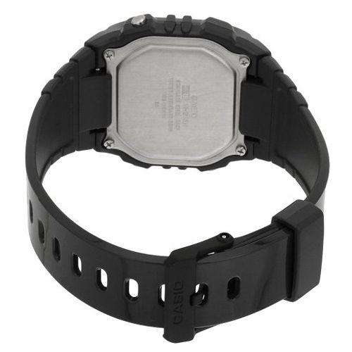 Casio W-215H-8A Dark Gray Resin Strap Watch For Men and Women-Watch Portal Philippines