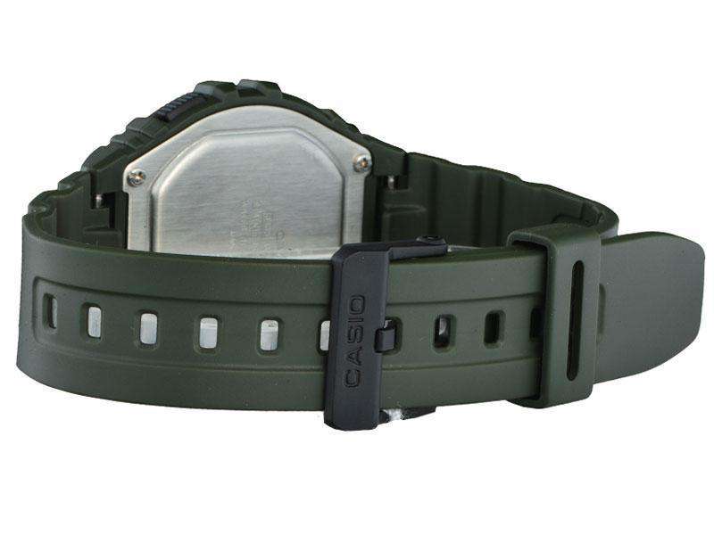 Casio W-216H-3B Green Resin Digital Watch for Men-Watch Portal Philippines