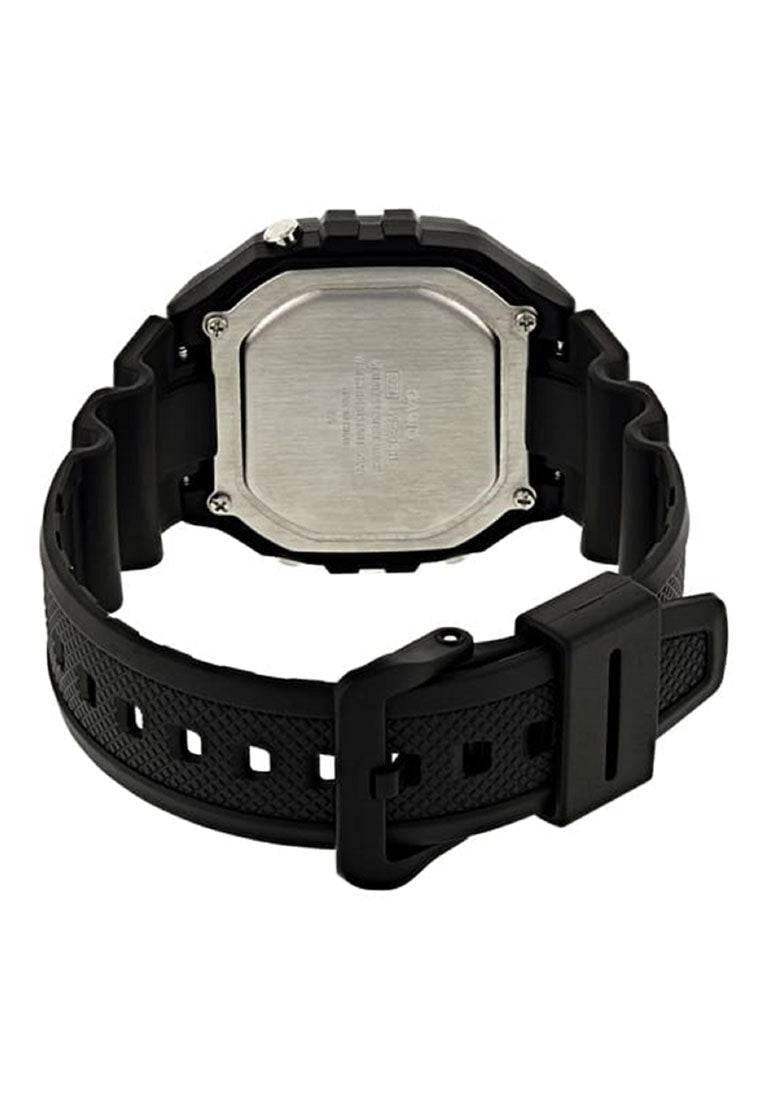 Casio W-218H-1B Black Resin Strap Watch for Men-Watch Portal Philippines