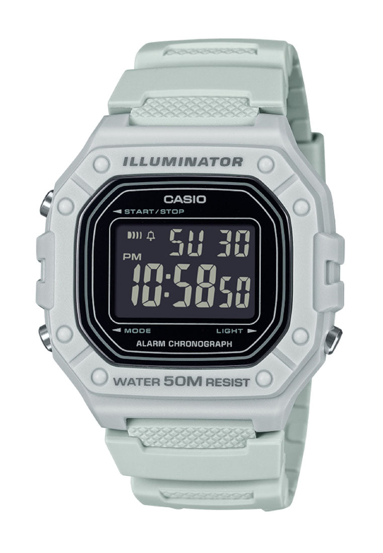 Casio W-218H-8B Digital Rubber Strap Watch For Men-Watch Portal Philippines