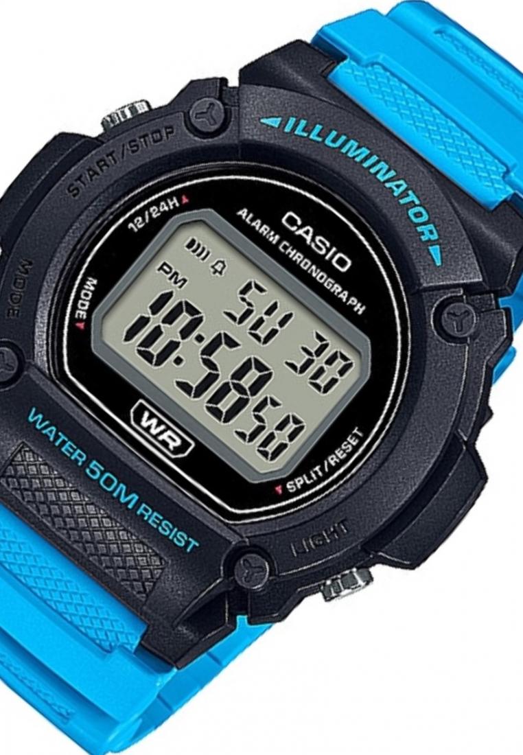Casio W-219H-2A2 Digital Rubber Strap Watch For Men-Watch Portal Philippines