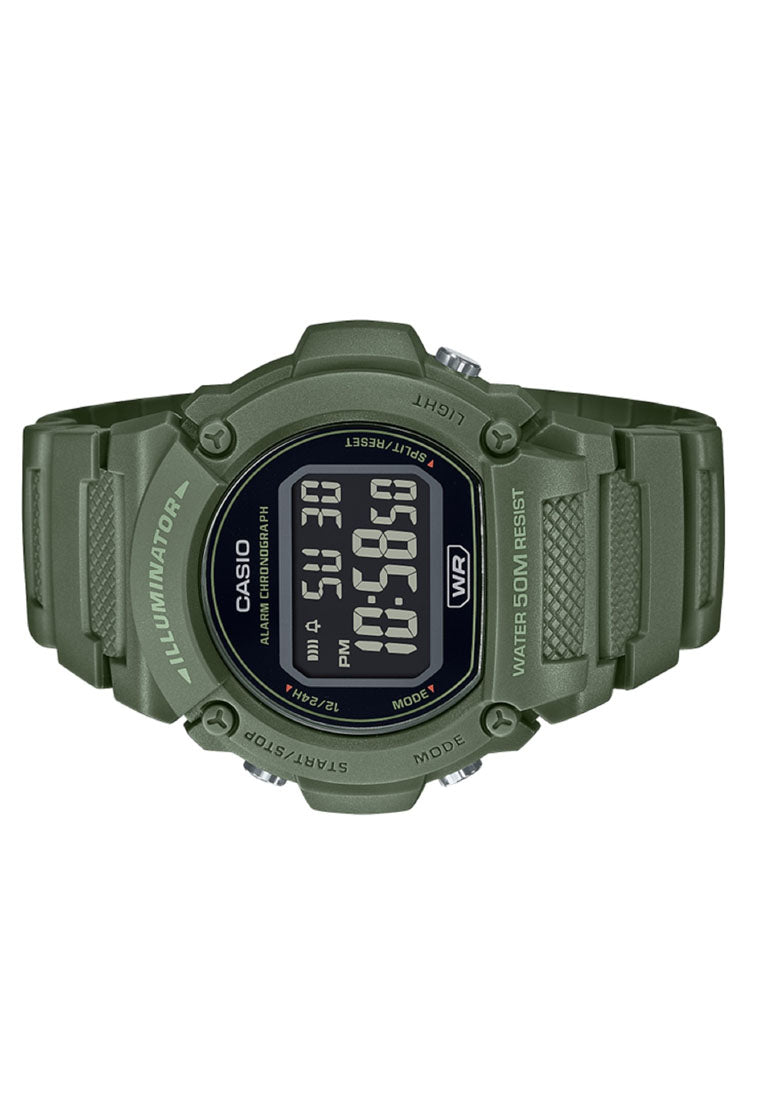 Casio W-219HC-3B Digital Rubber Strap Watch-Watch Portal Philippines
