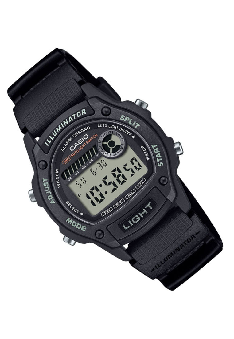 Casio W-220H-1A Digital Rubber Strap Watch for Men-Watch Portal Philippines