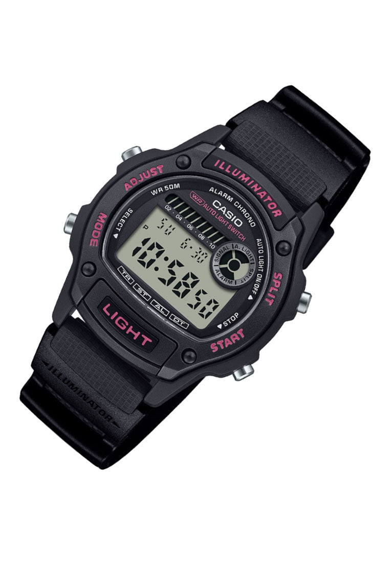 Casio W-220H-1A2 Digital Rubber Strap Watch for Men-Watch Portal Philippines
