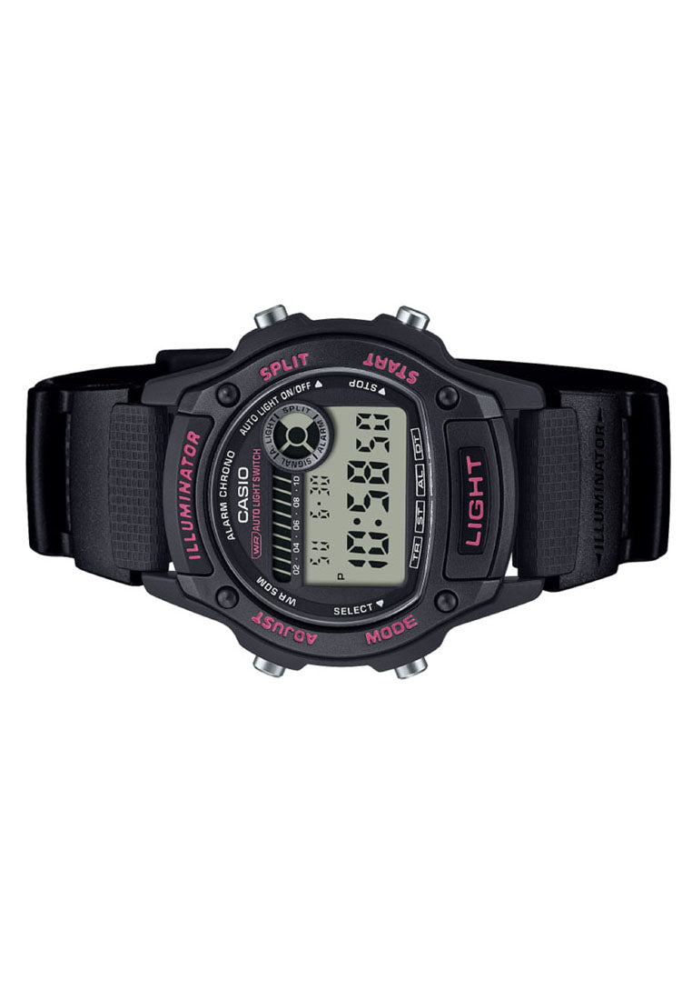 Casio W-220H-1A2 Digital Rubber Strap Watch for Men-Watch Portal Philippines