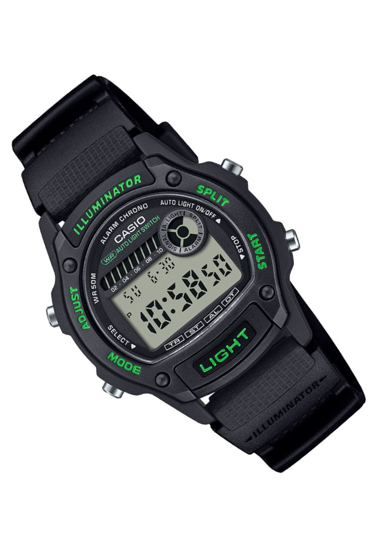 Casio W-220H-1A3 Digital Rubber Strap Watch for Men-Watch Portal Philippines
