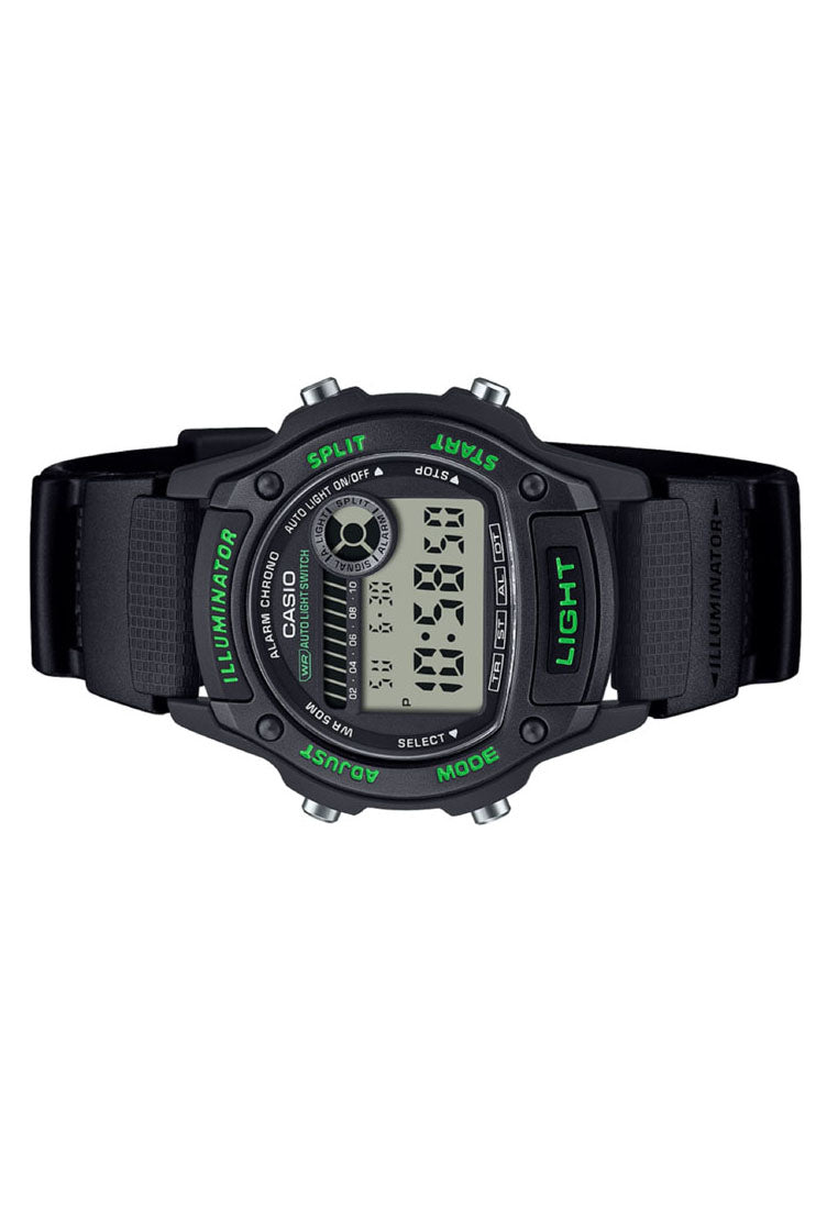Casio W-220H-1A3 Digital Rubber Strap Watch for Men-Watch Portal Philippines