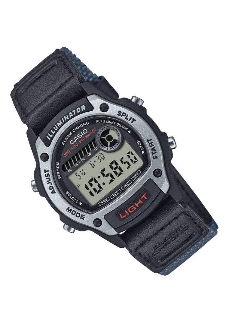 Casio W-220HF-8A Digital Leather Strap Watch for Men-Watch Portal Philippines