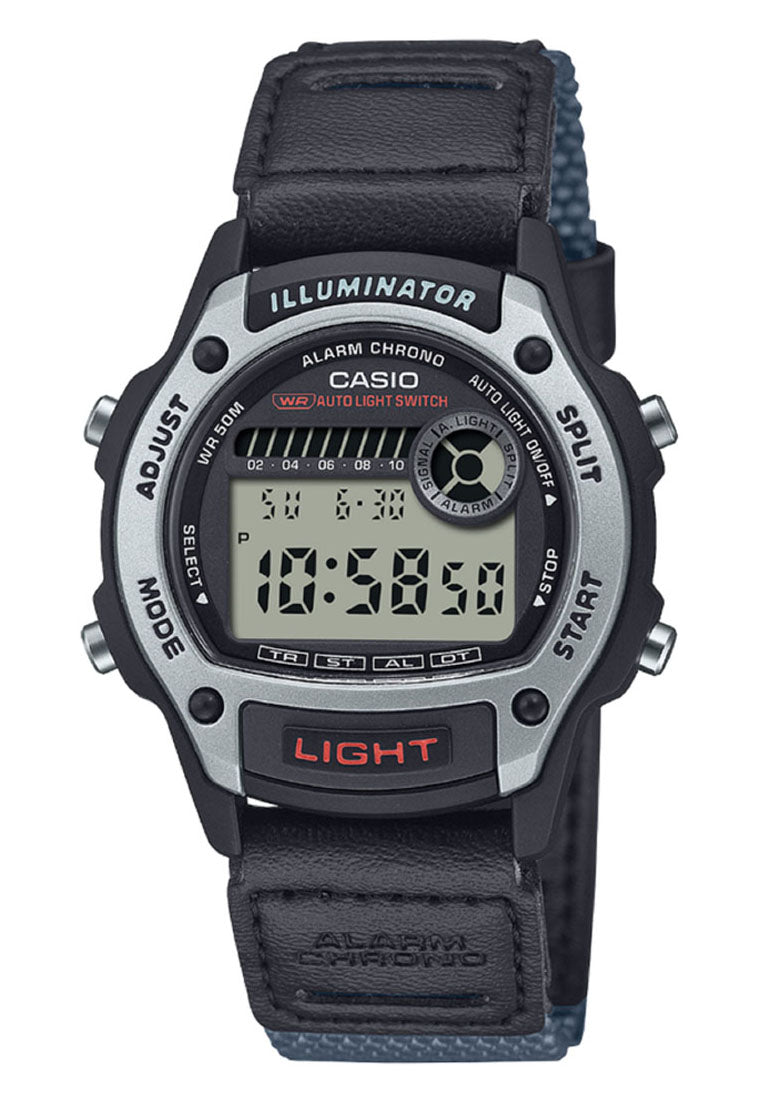 Casio W-220HF-8A Digital Leather Strap Watch for Men-Watch Portal Philippines