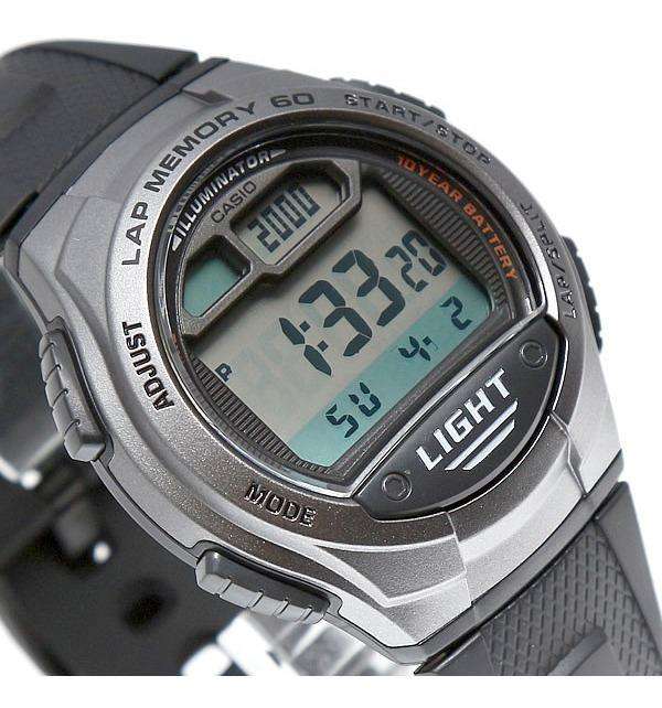 Casio W-734-1AVDF Black Resin Watch for Men-Watch Portal Philippines