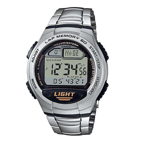 Casio W-734D-1AVDF Silver Stainless Watch for Men-Watch Portal Philippines