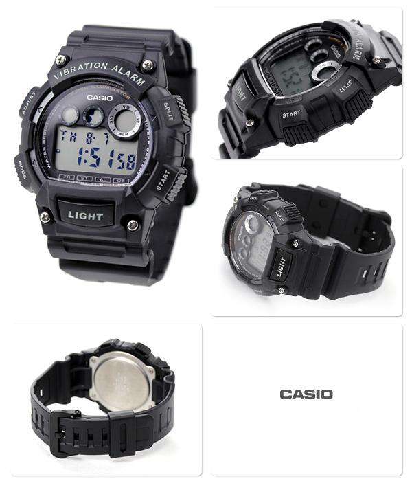 Casio W-735H-1A Black Resin Watch for Men-Watch Portal Philippines