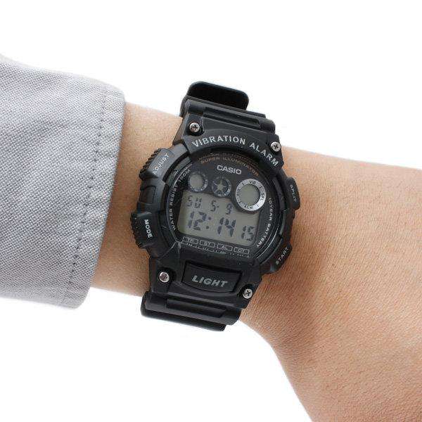 Casio W-735H-1A Black Resin Watch for Men-Watch Portal Philippines