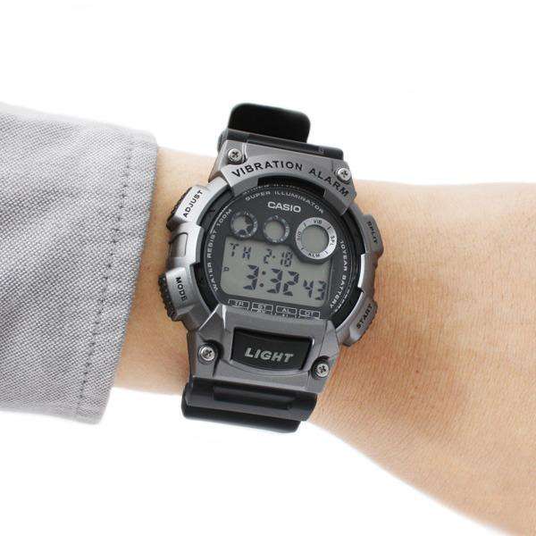Casio W-735H-1A3 Black Resin Watch for Men-Watch Portal Philippines