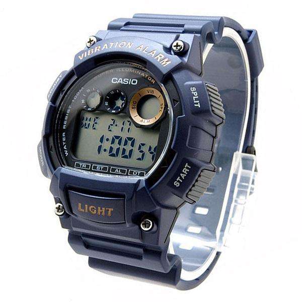 Casio W-735H-2A Navy Blue Resin Watch for Men-Watch Portal Philippines